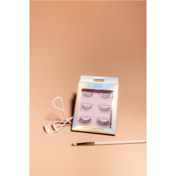 MUA Makeup Academy Brushes Angled Brow & Liner pensulă pentru gene și sprâncene